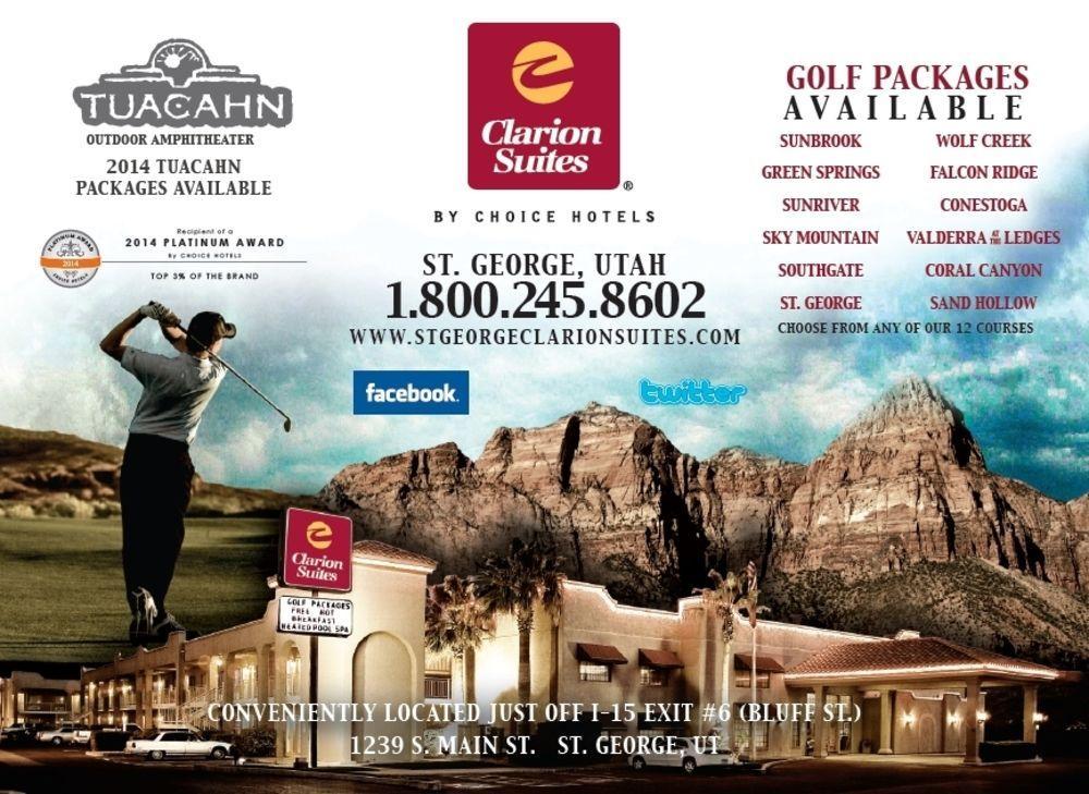 Clarion Suites St George - Convention Center Area St. George Bagian luar foto